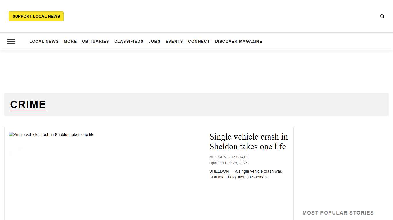 Crime | samessenger.com